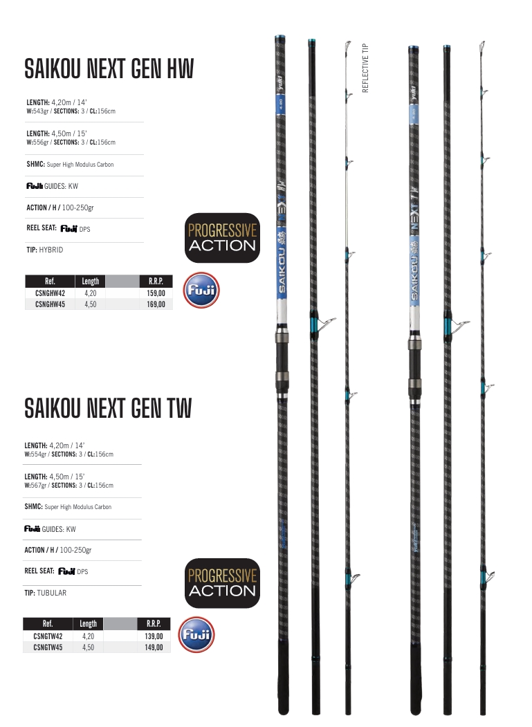 yuki Yuki Saikou Next Gen HW Beach Rods